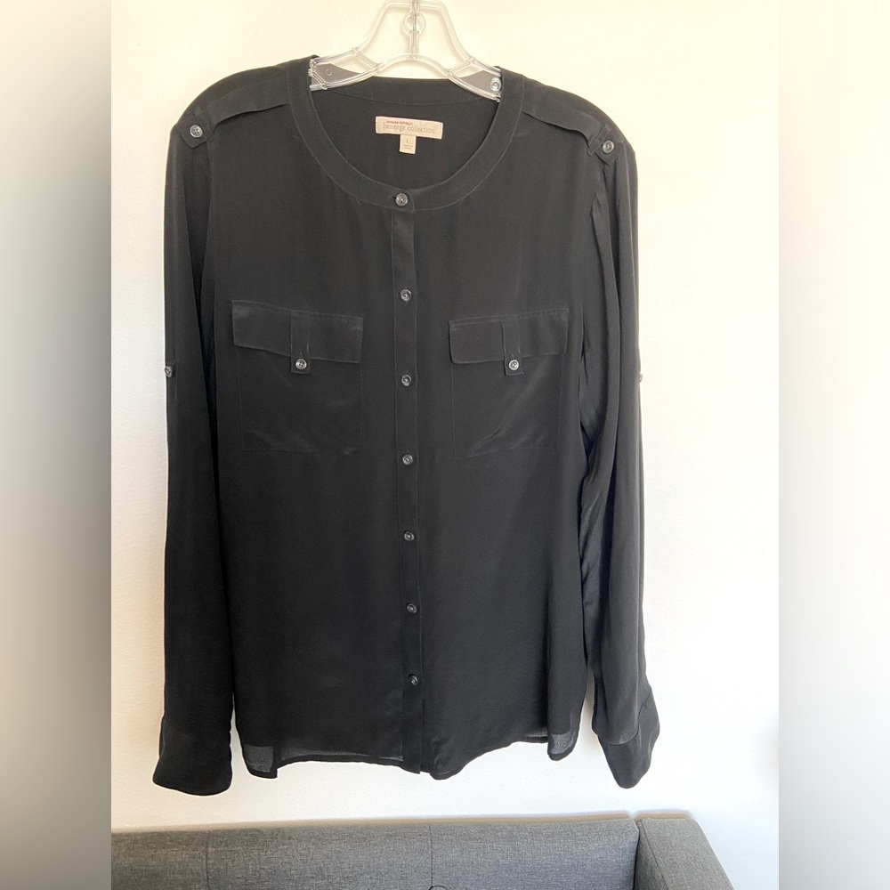 Banana Republic Heritage Silk Blouse - L